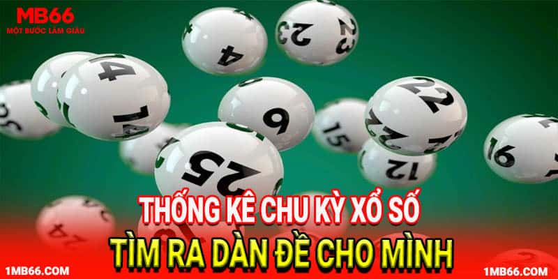 Thống kê chu kỳ để tìm ra dàn đề cho mình